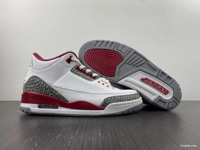 Retro Cardinal Jordan Red 3 CT8532-126 0729